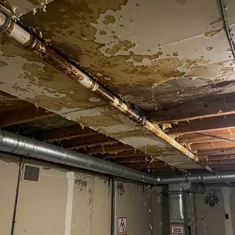 Ceiling Water Damage Repair in Dracut, MA