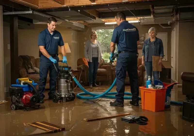 Basement Water Extraction and Removal Techniques process in Dracut, MA