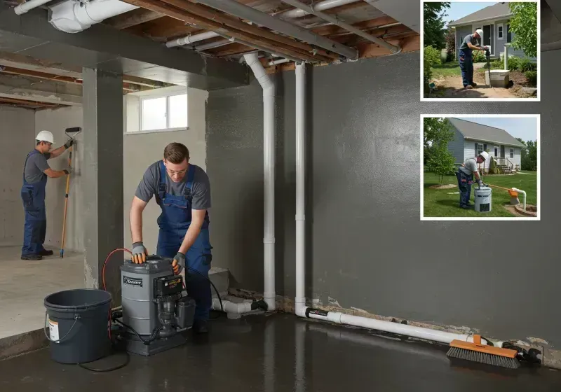 Basement Waterproofing and Flood Prevention process in Dracut, MA